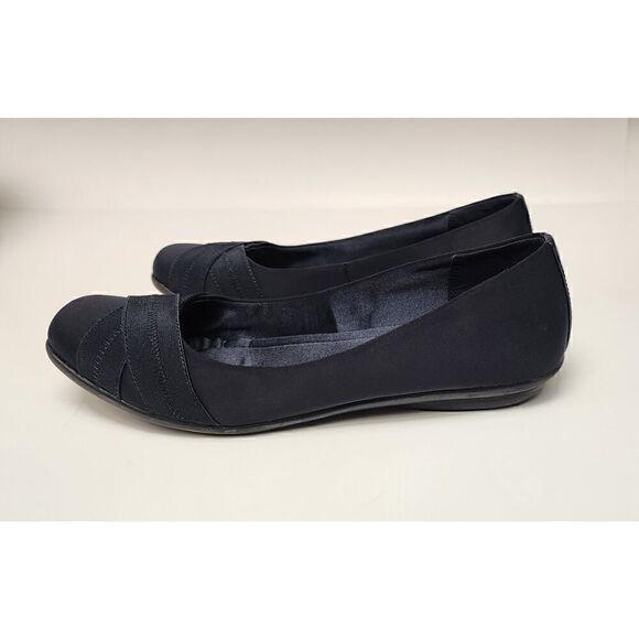 Mootsies Tootsies Modellie Casual Navy Blue Textile Upper Flat Shoes Size 8M - Picture 6 of 14